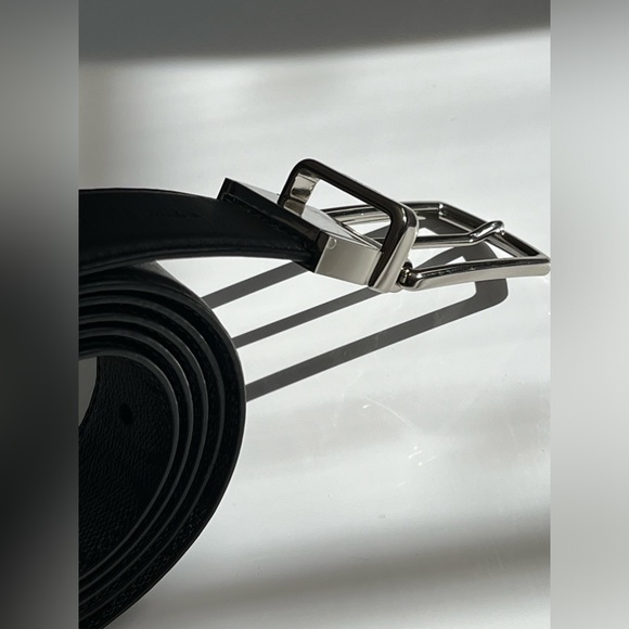 Unisex Coach C Signature Roller Buckle Reversible Belt - Picture 7 of 11